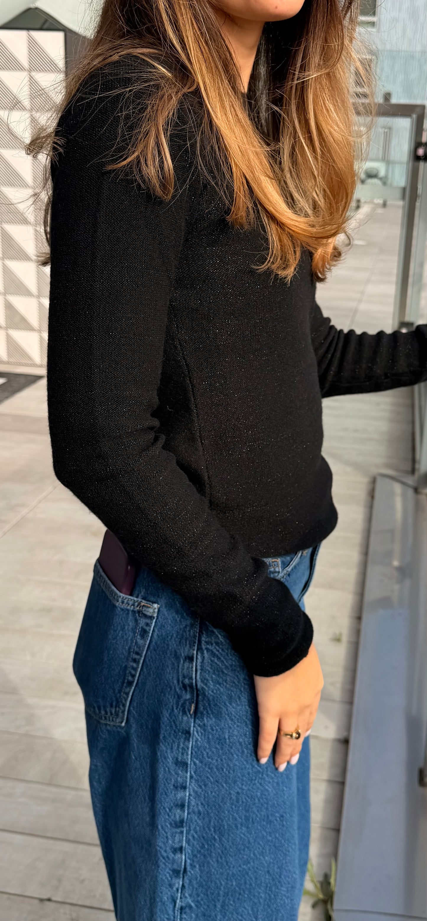 100% Cashmere Womens Round Neck