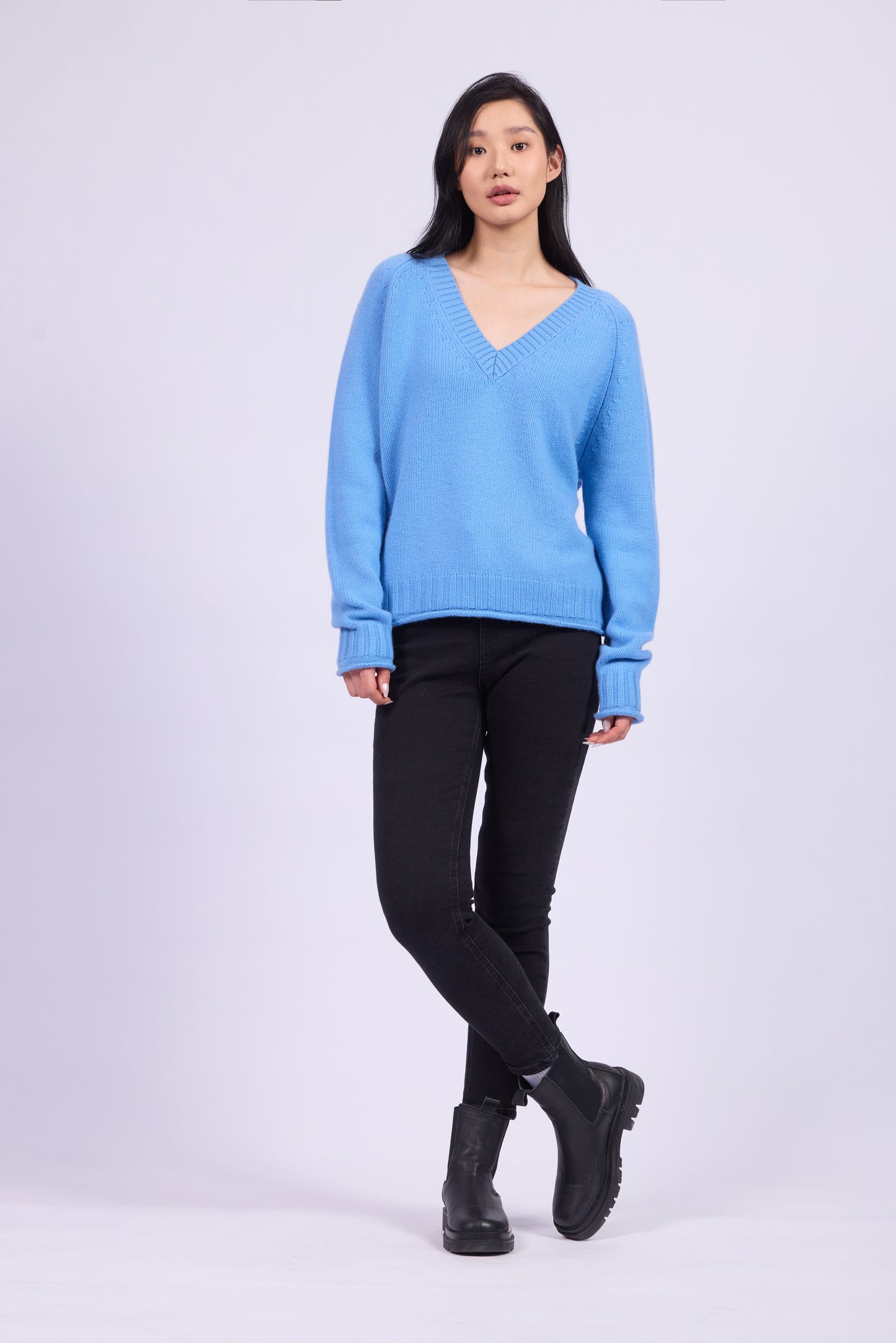 Cashmere V Neck Sweater