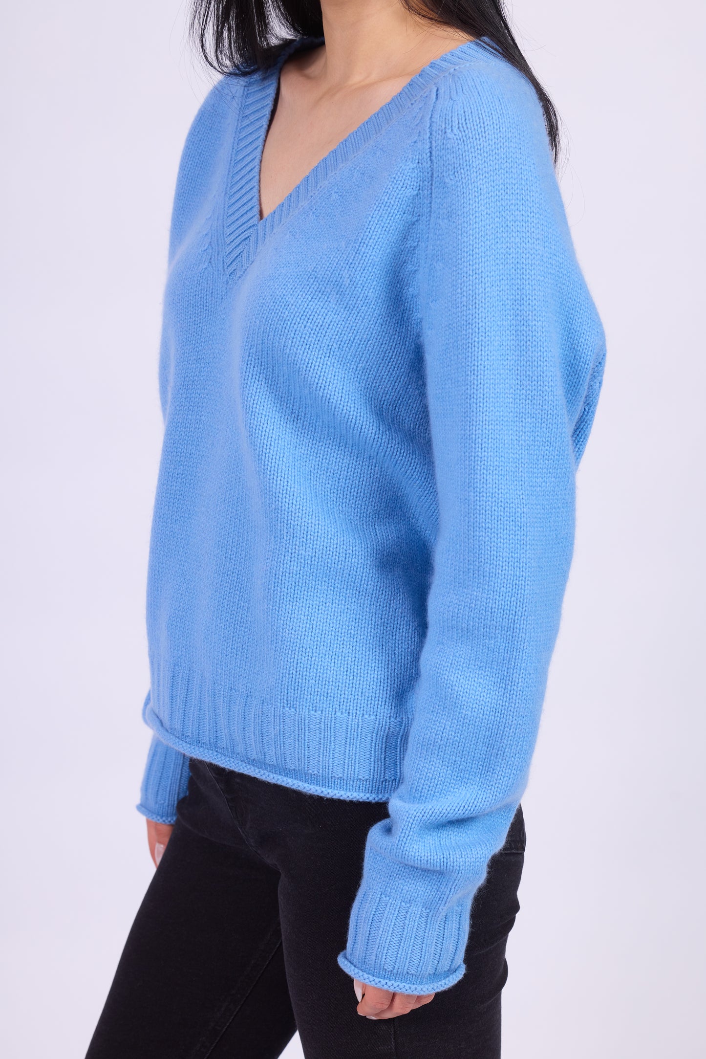 Cashmere V Neck Sweater